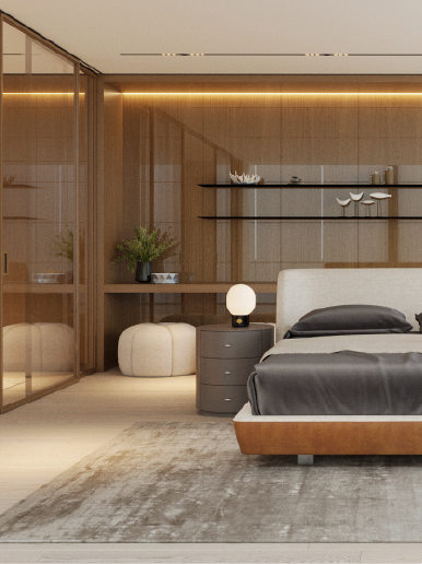 Projetos para Dormitório Walnut