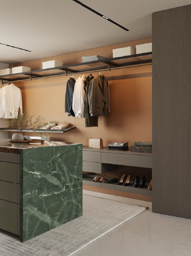 Projetos para Closet e Sala de Banho Lyra